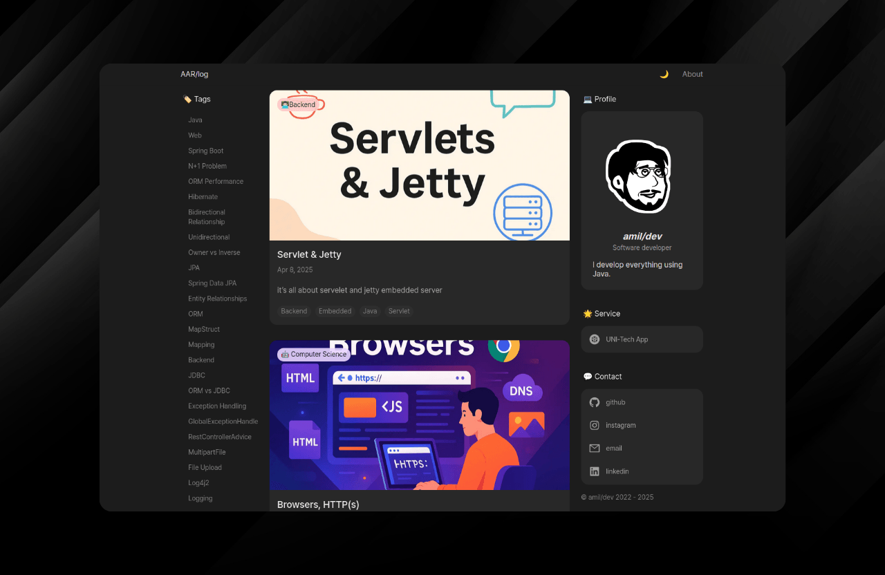 AAR - Log (Archived)